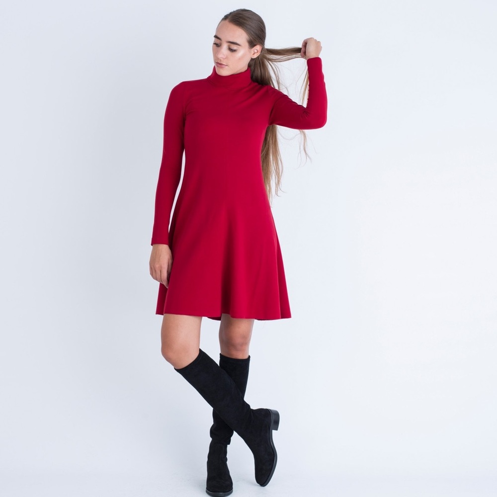 Sparkling red Christmas dress